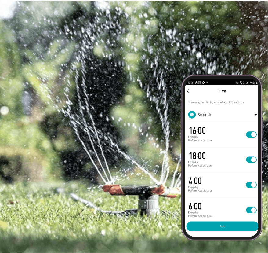 Irrigation and pool control